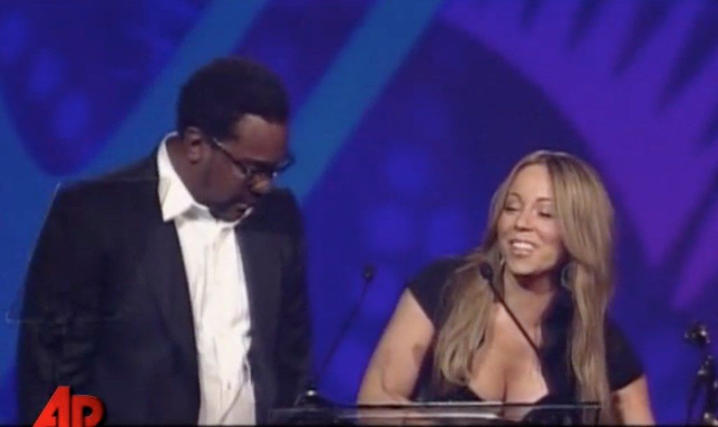 Mariah Carey full på Awards kjendispriser