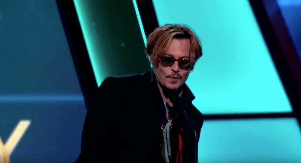 Johnny Depp Hollywood Film Awards kjendispriser