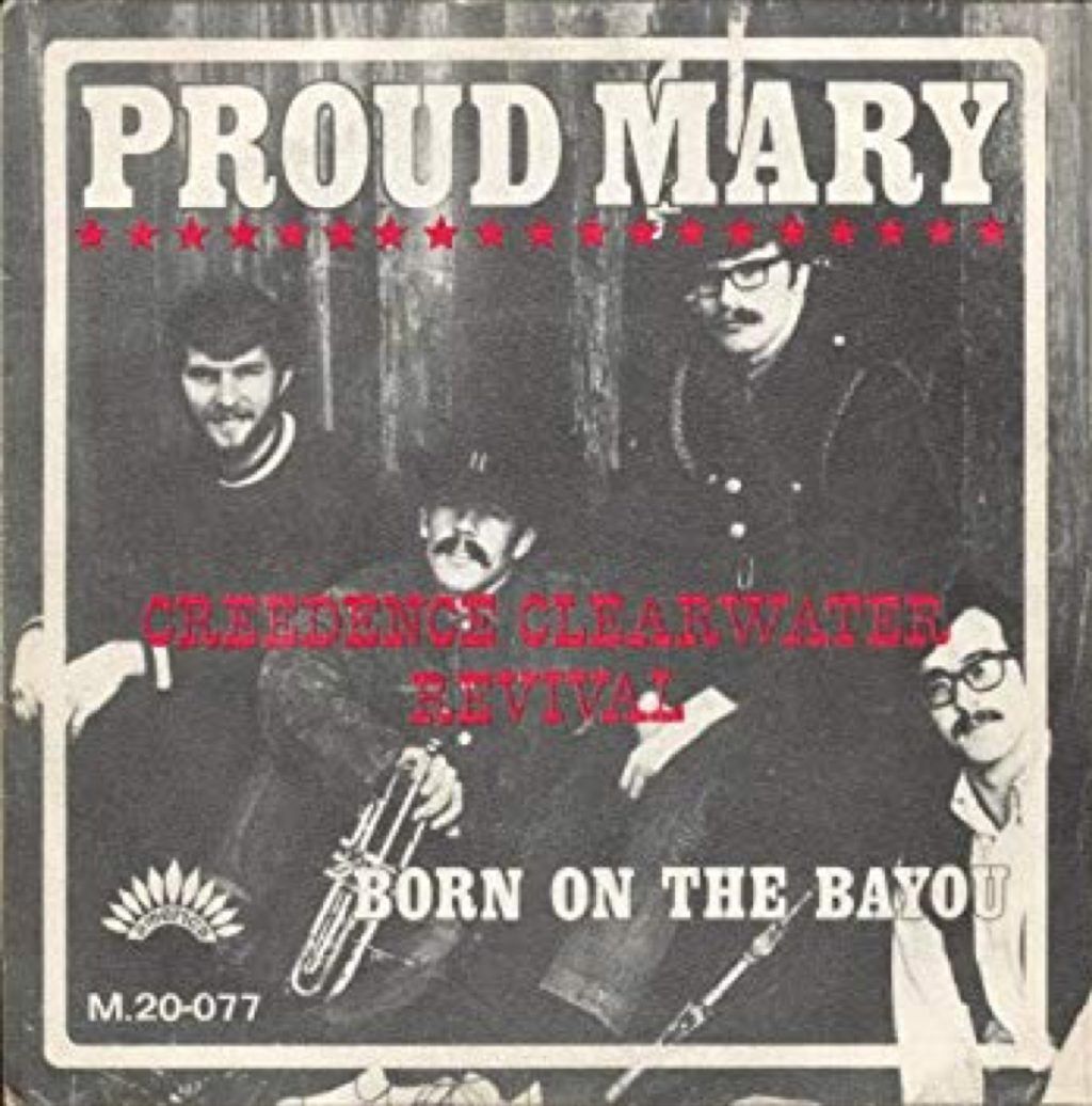 pasididžiavimas Mary Creedence clearwater revival single cover, 50 songs 50 years