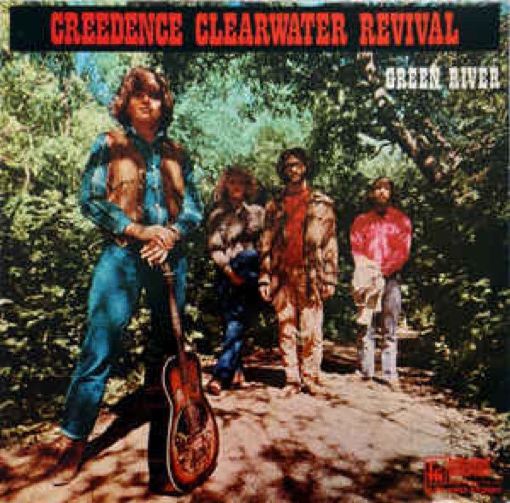 Creedence Clearwater Revival Green River -albumin kansi