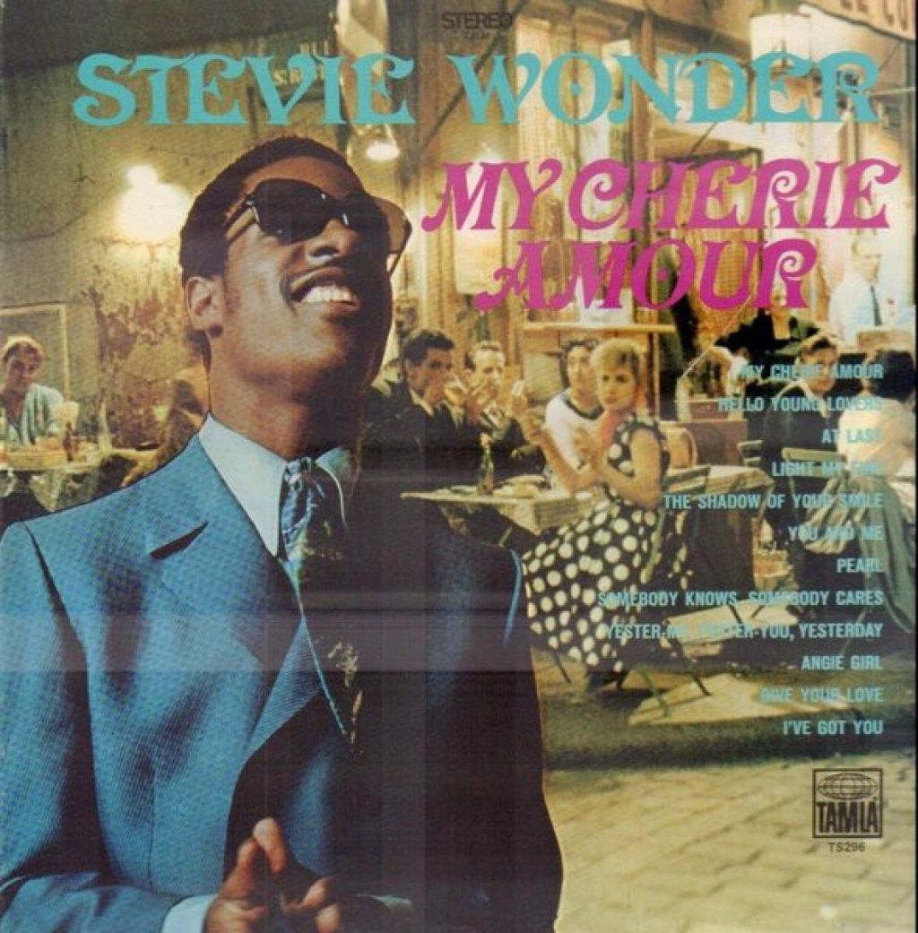 stevie wonder my cherie amour single cover, kappaleita 50 vuotta sitten