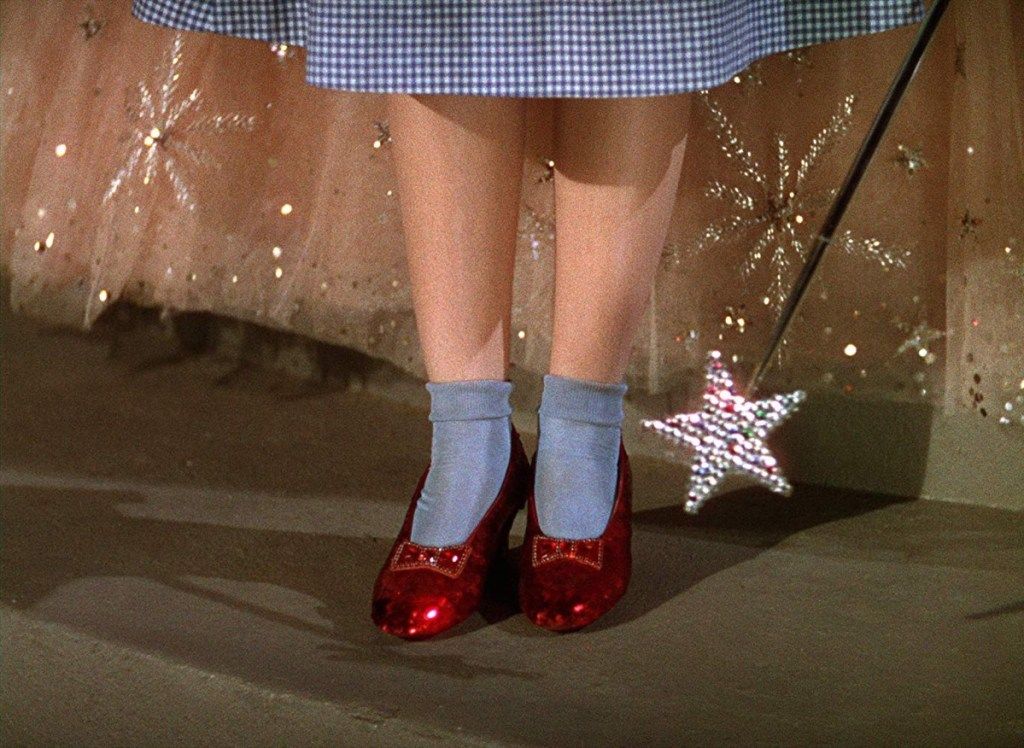 Judy Garland elokuvassa The Wizard of Oz (1939)