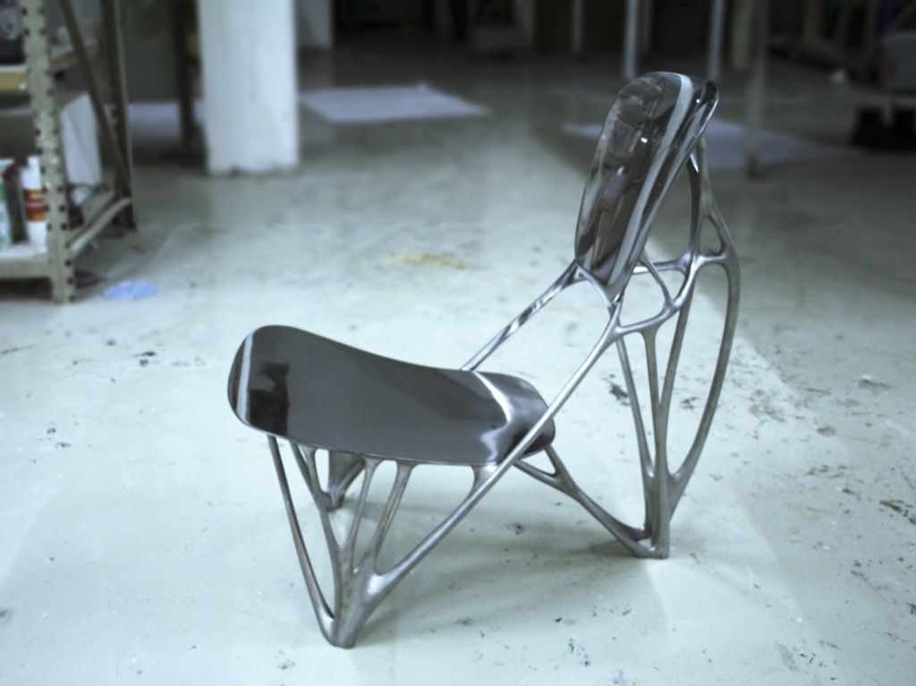 kaula krēsls, ko izstrādājis joris laarmans