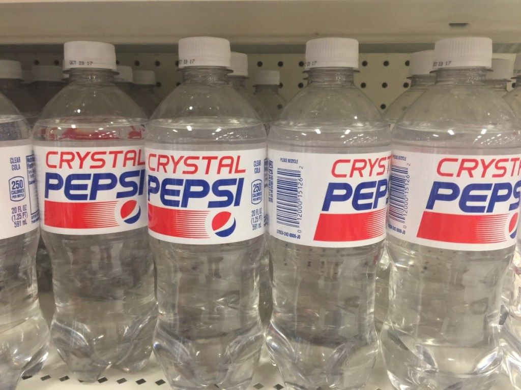 Crystal Pepsi 1990s Ouders