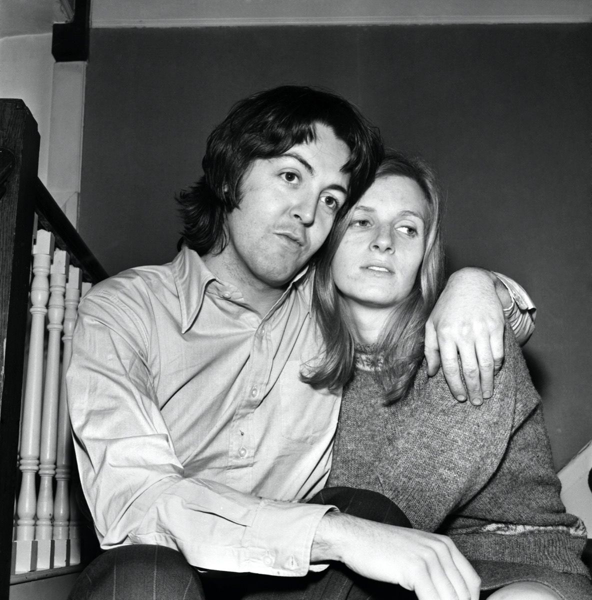 Paul และ Linda McCartney ในปี 1969