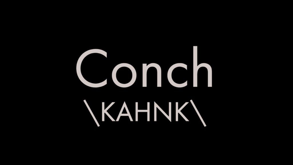 Hvordan man udtaler ordet conch
