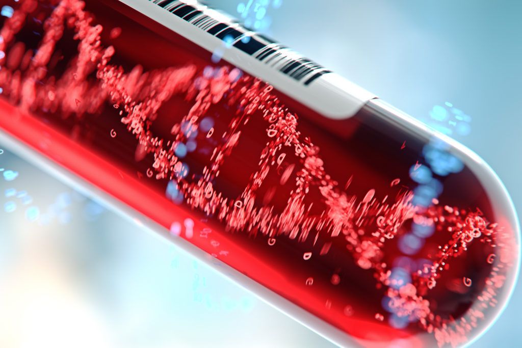ADN în descoperiri științifice cu eprubete