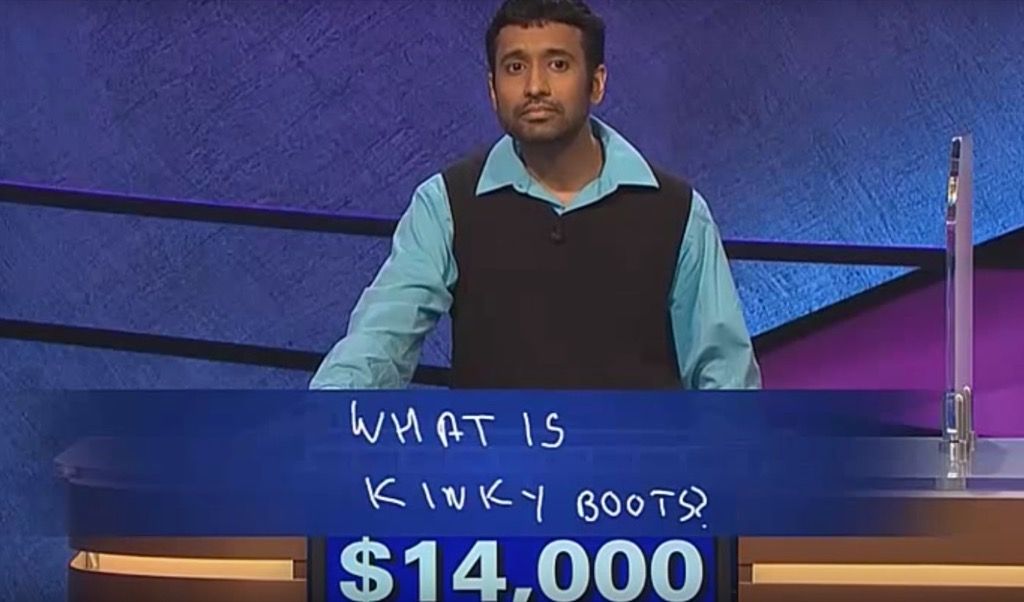 Jeopardy komik oyun şovu anları