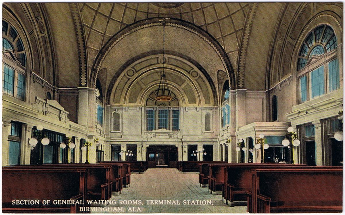 Estación terminal W32MDE, Birmingham, Alabama, década de 1910