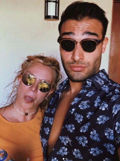 Britney Spears Sam Asghari Instagram fotoğrafları ve videoları