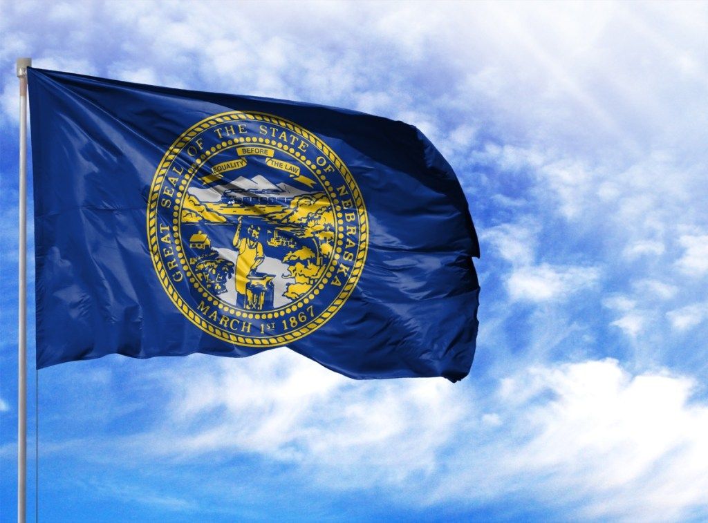 nebraska estado katotohanan flag