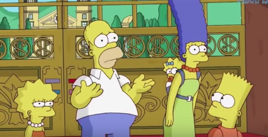 Captura de pantalla de Los Simpson
