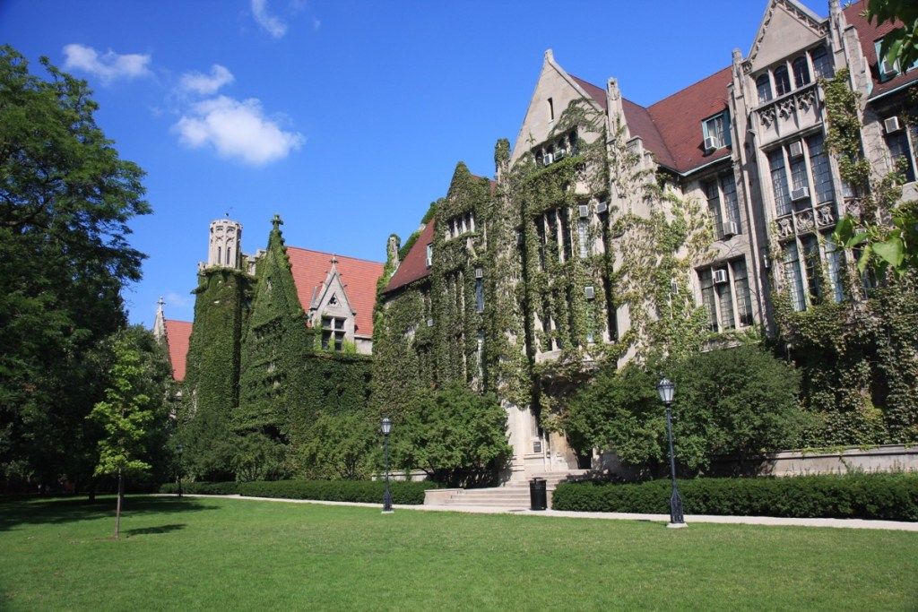 Campus van de Universiteit van Chicago