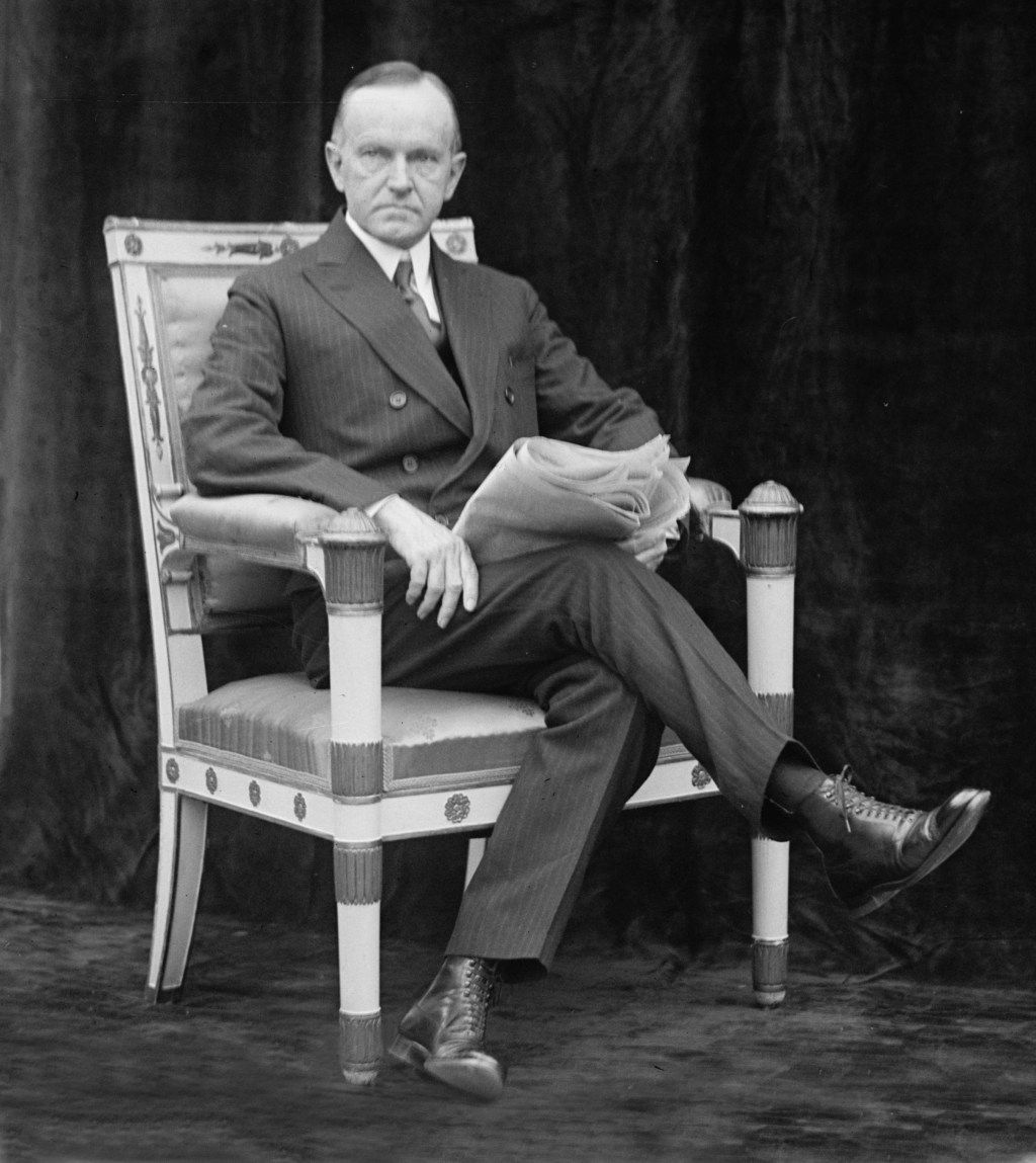 Bivši predsjednik Calvin Coolidge