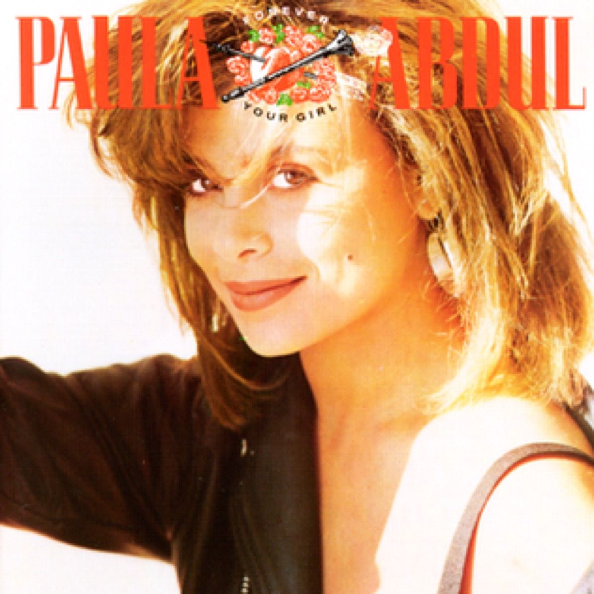 обложка на албум за Паула Абдул завинаги твоето момиче, песен от лято 1989 г.