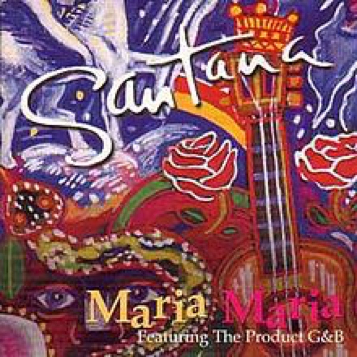 maria maria ปกอัลบั้มสำหรับ santana เพลงแห่งฤดูร้อน
