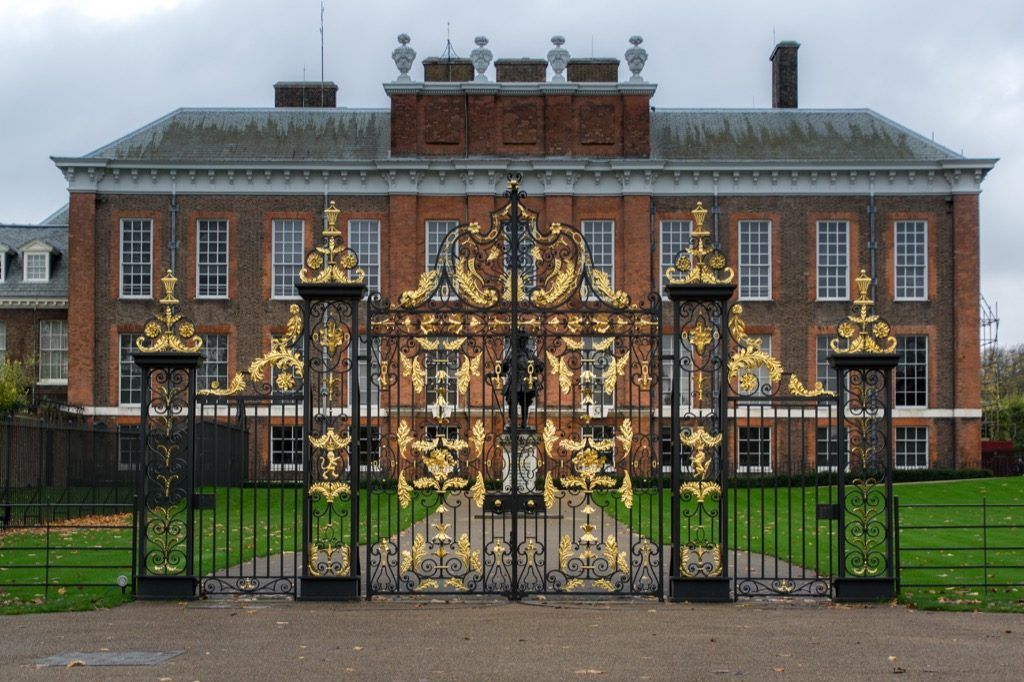 Kensingtonska palača Kate Middleton
