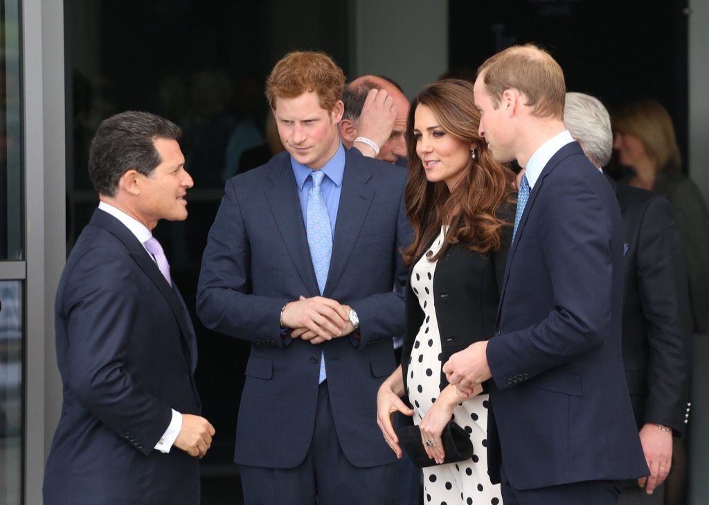 Kate Middleton s princem Harryjem in Williamom