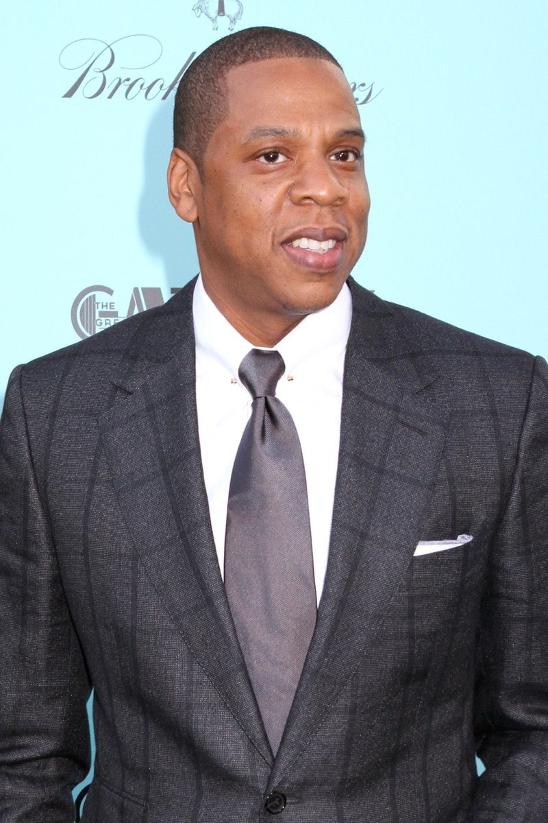 Jay Z ant raudono kilimo