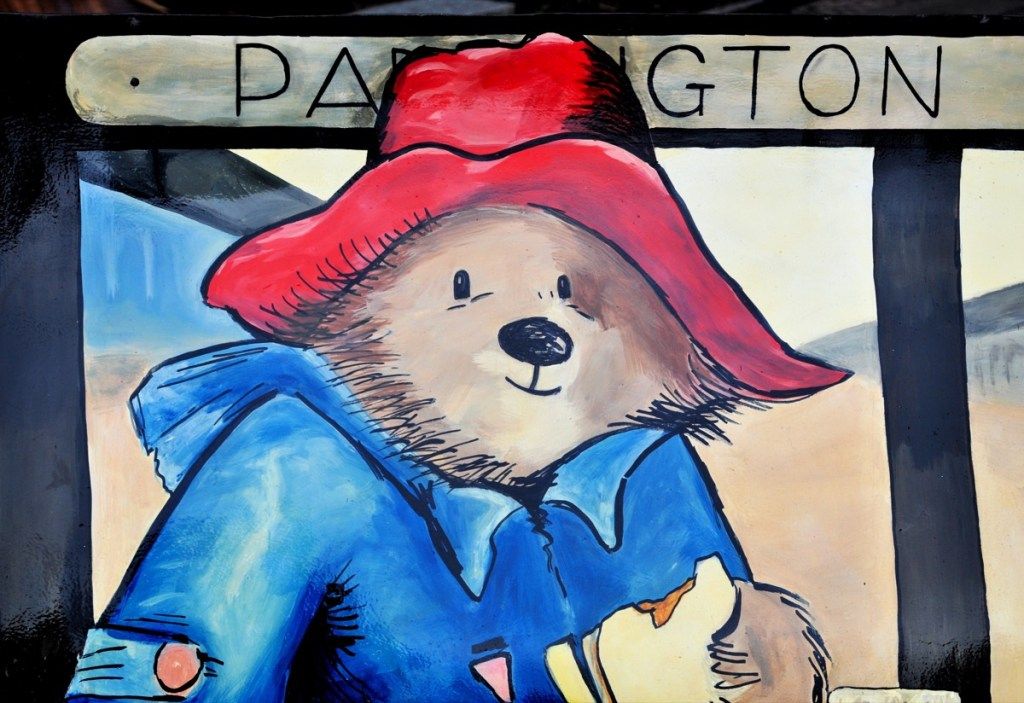foto do urso paddington, que quer ser milionário
