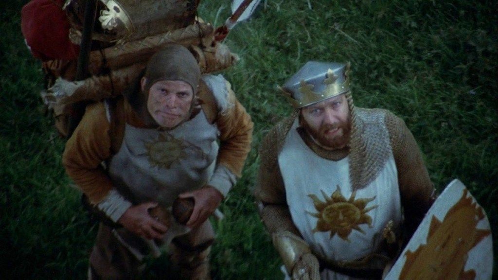 filmska scena iz Monty Pythona in svetega grala, filmski citati