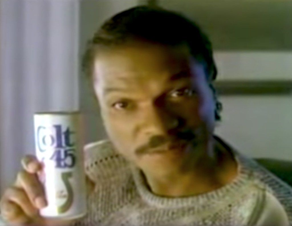 Billy Dee Williams Colt 45 kuulsuste reklaami