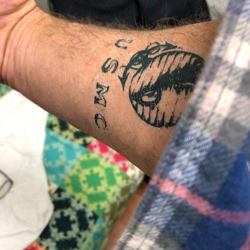 Christopher Meloni Stabler tetovaža