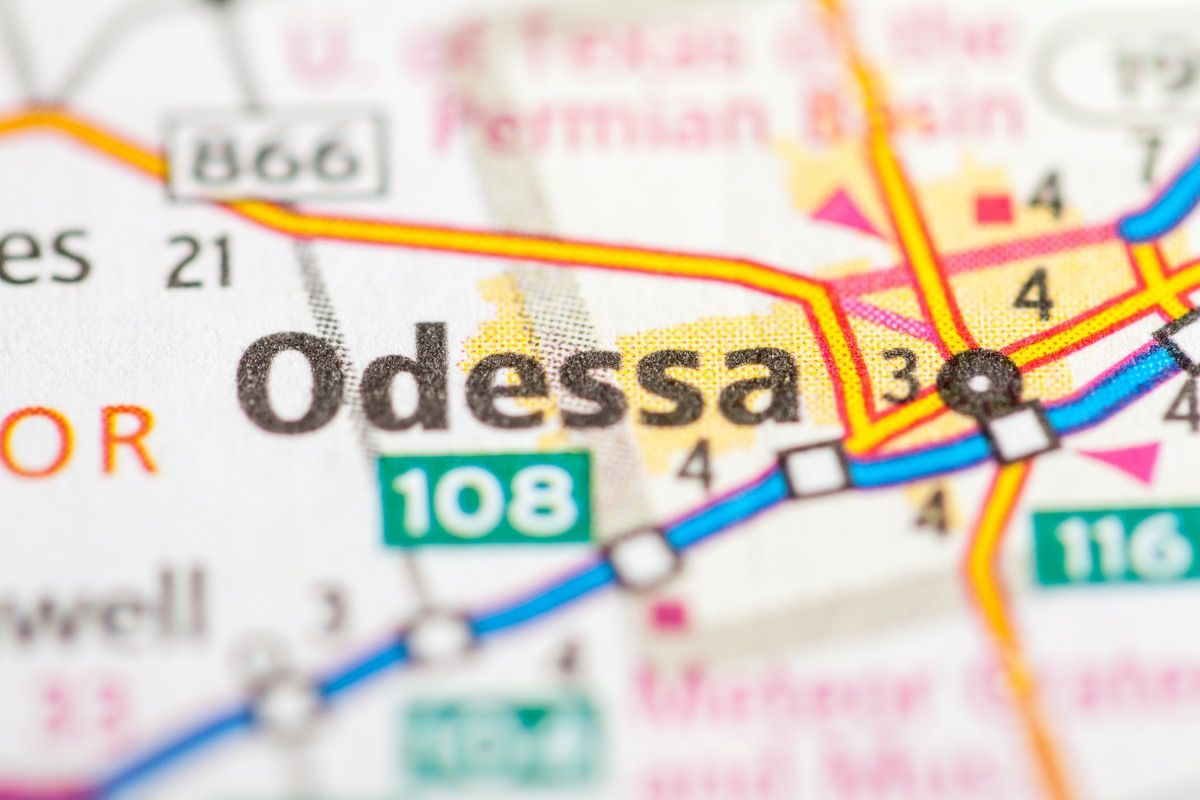 Odesa zemljevid