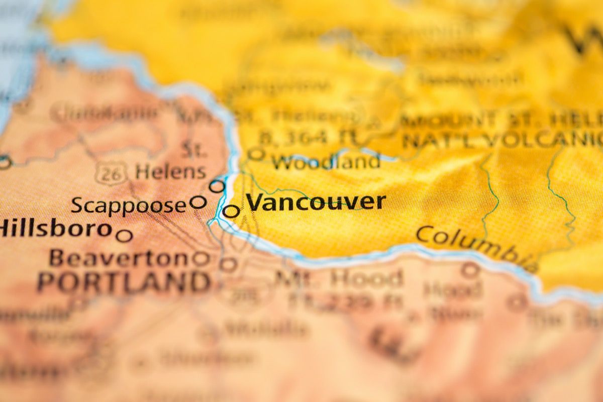 zemljevid Vancouver