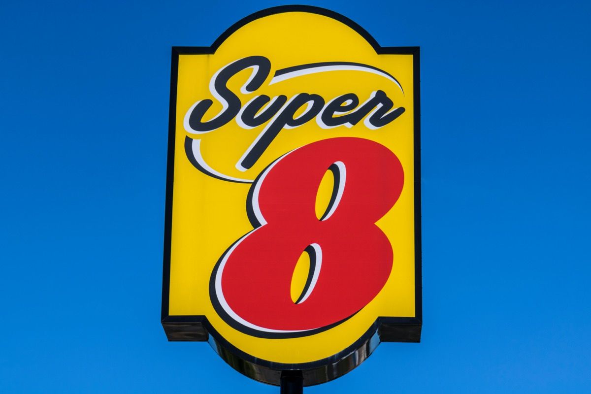 Signo de motel Super 8