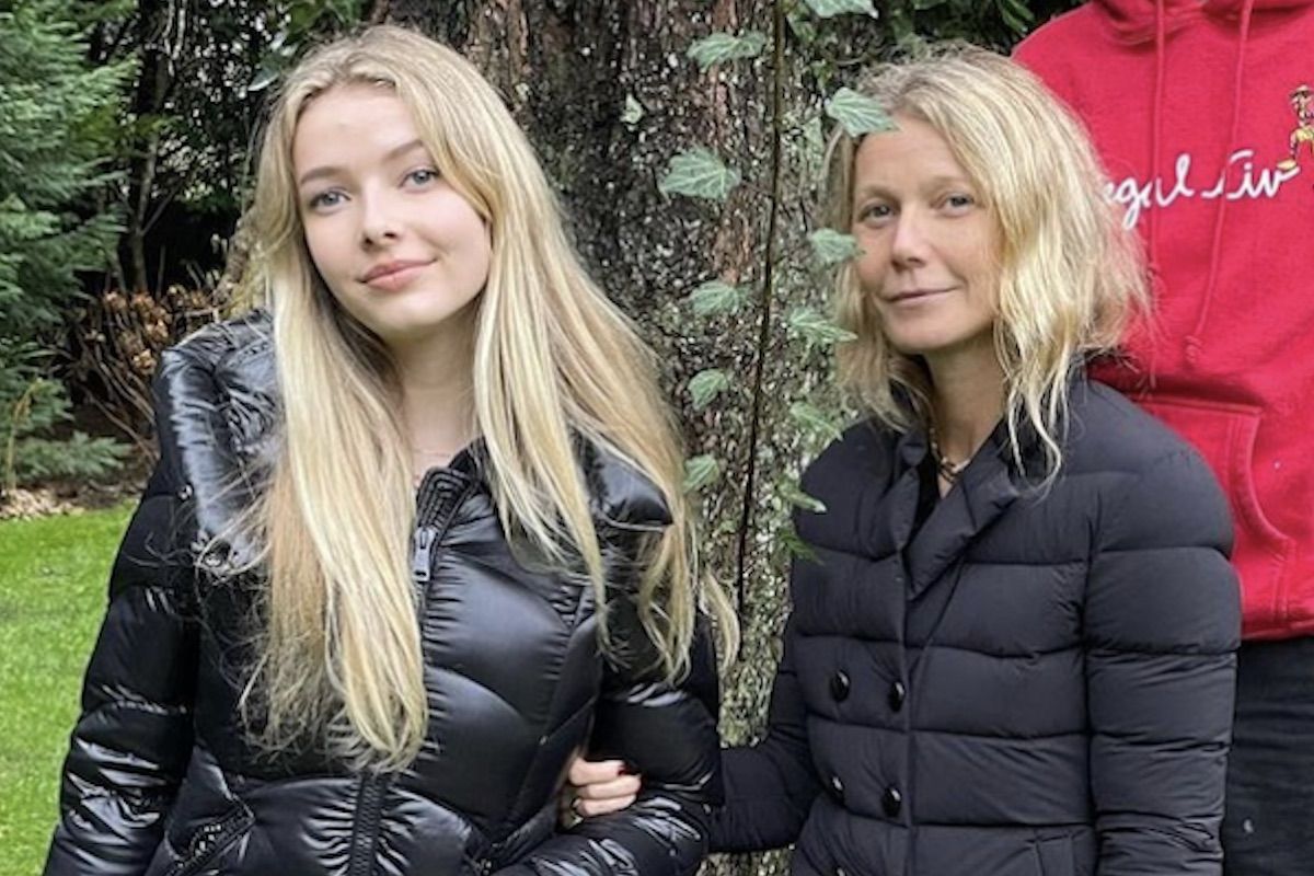 Gwyneth Paltrow s dcérou Apple Martin na Deň vďakyvzdania 2020