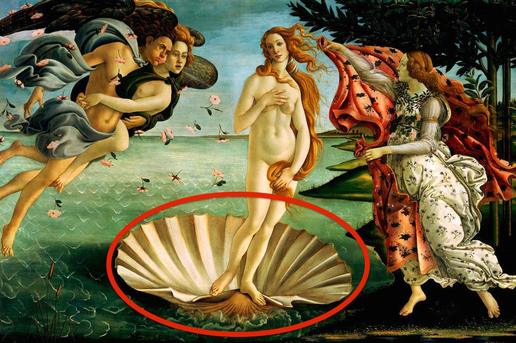 DGXKXG Veneros gimimas - Sandro Botticelli, 1486 m. - Tik redakcinis.