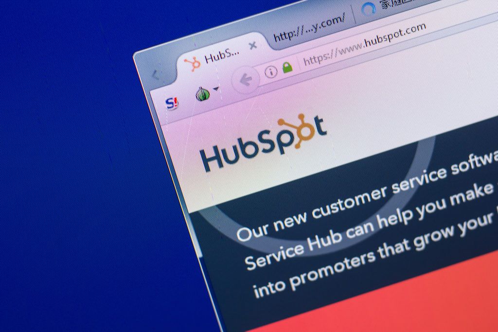 HubSpot Nettsted kjæledyrvennlige selskaper