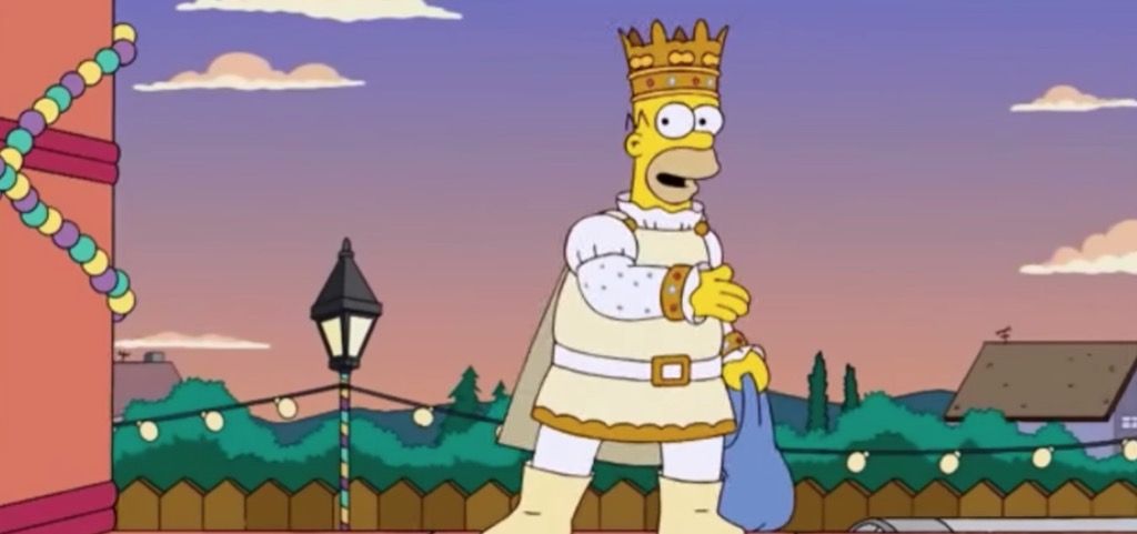 Homer konge Simpsons