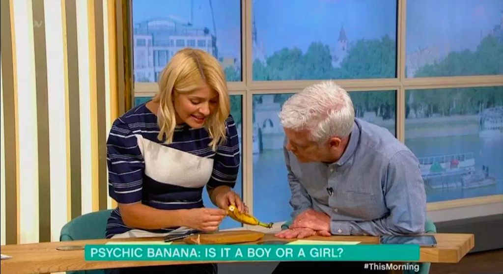 Tukaj je 'Psihična banana', ki je uspešno napovedala spol kraljevskega otroka
