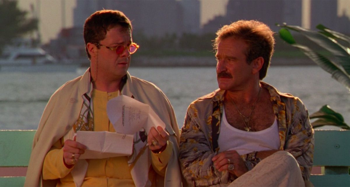Nathan Lane e Robin Williams em The Birdcage
