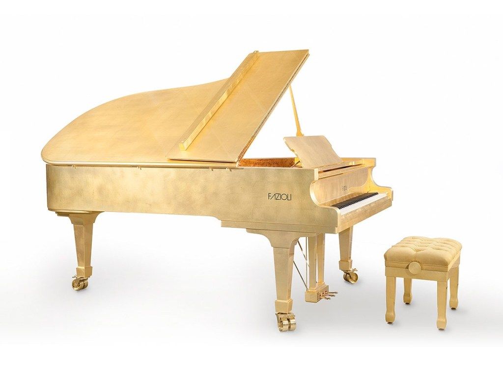 Fazioli 24K Piano สิ่งที่แพงที่สุดในโลก