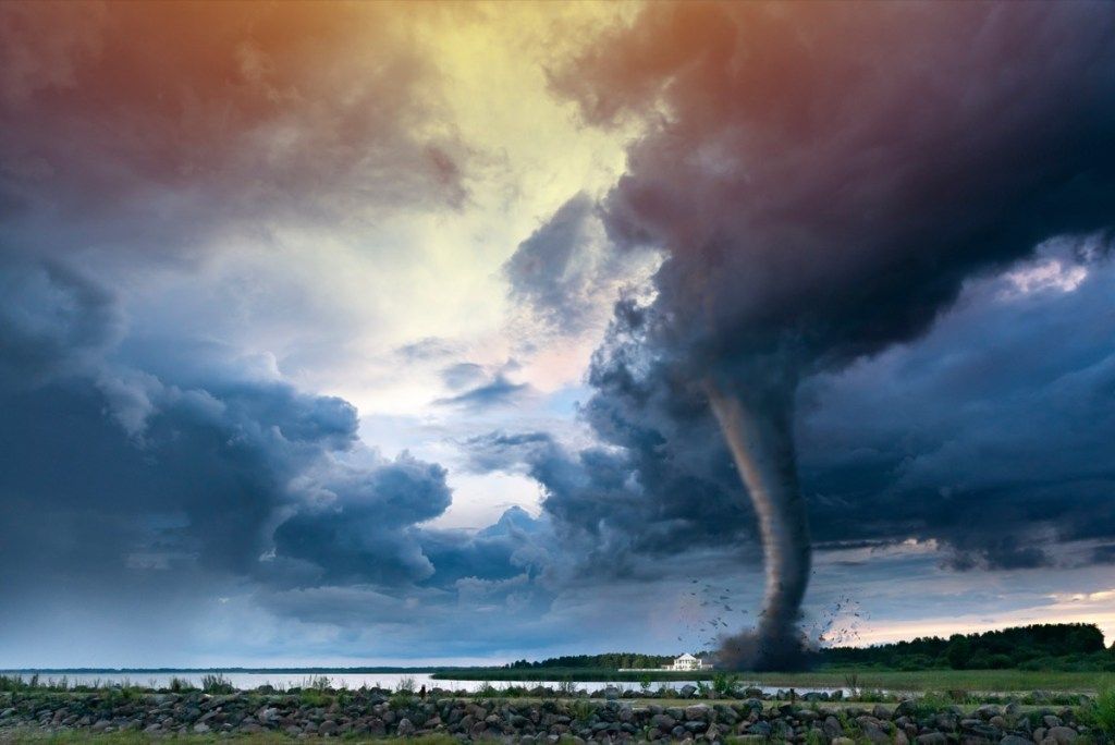 tornado ASV štata 1990. gadu laikmeta ziņas