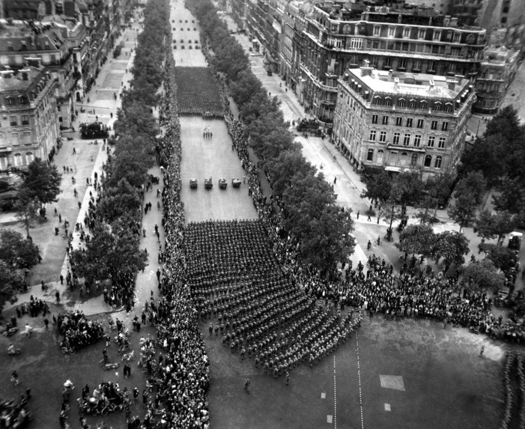 американска армия в Париж