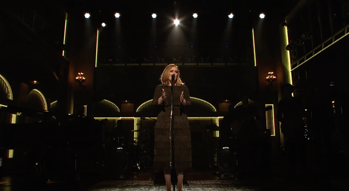 alte Adele Snl Album Performance von 2015