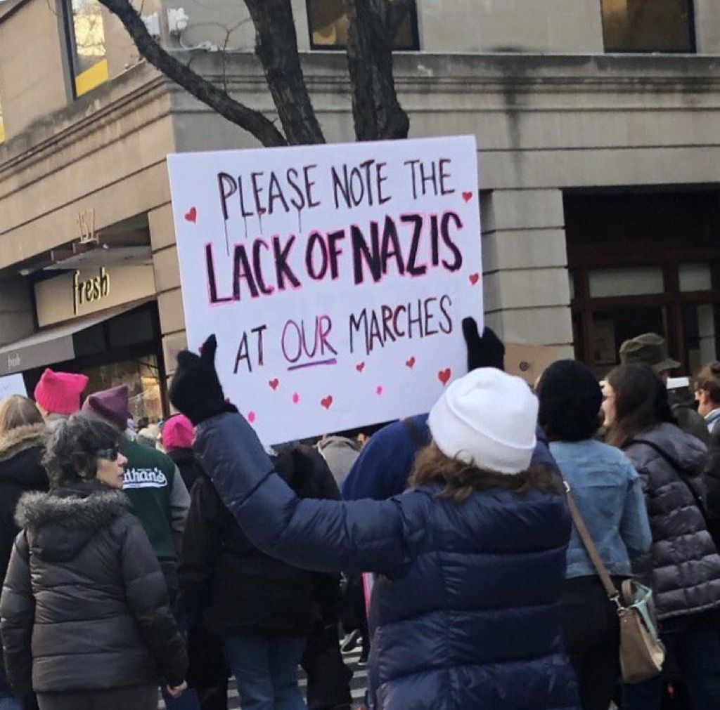20 สัญญาณที่ดีที่สุดจาก 2018 Women's March
