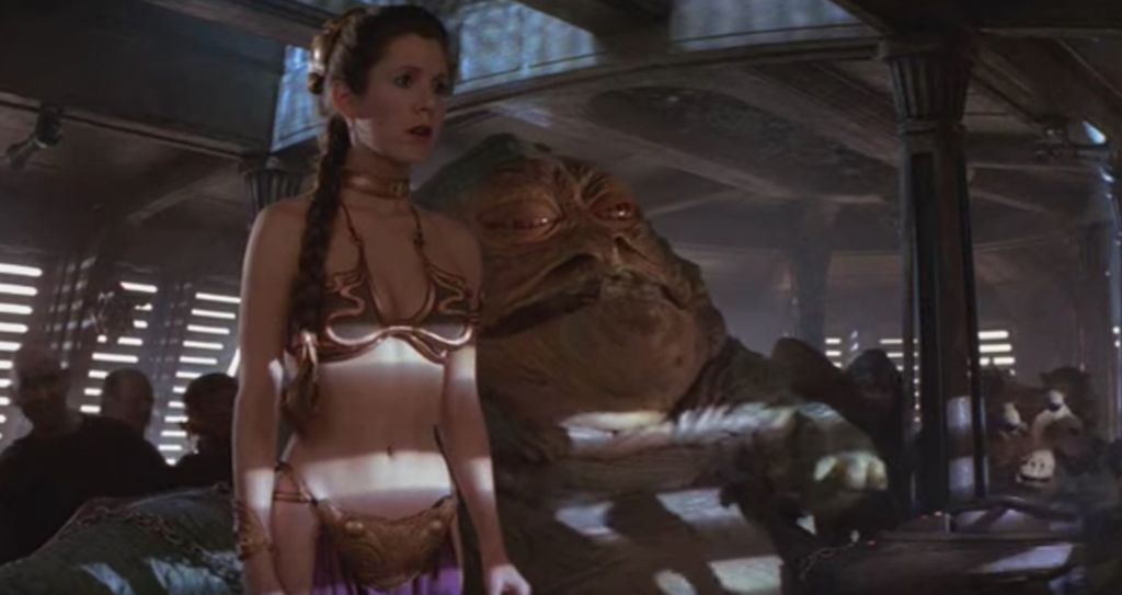 Carrie Fisher Star Wars Bikinis