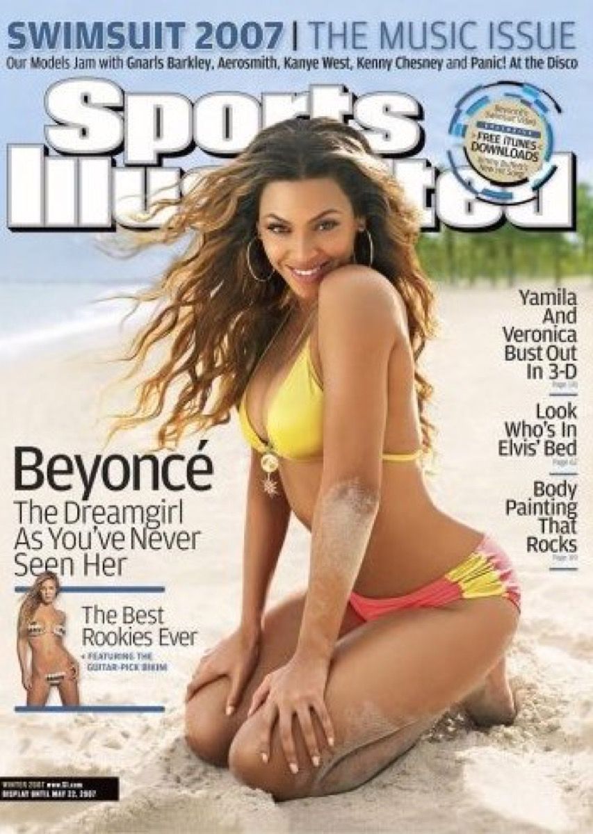 Beyonce op Sports Illustrated Cover