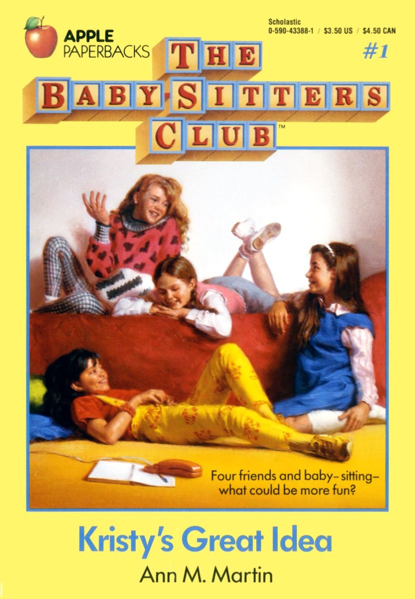 Bērnu aukļu klubs, populāra grāmatu sērija 80. gadu bērniem