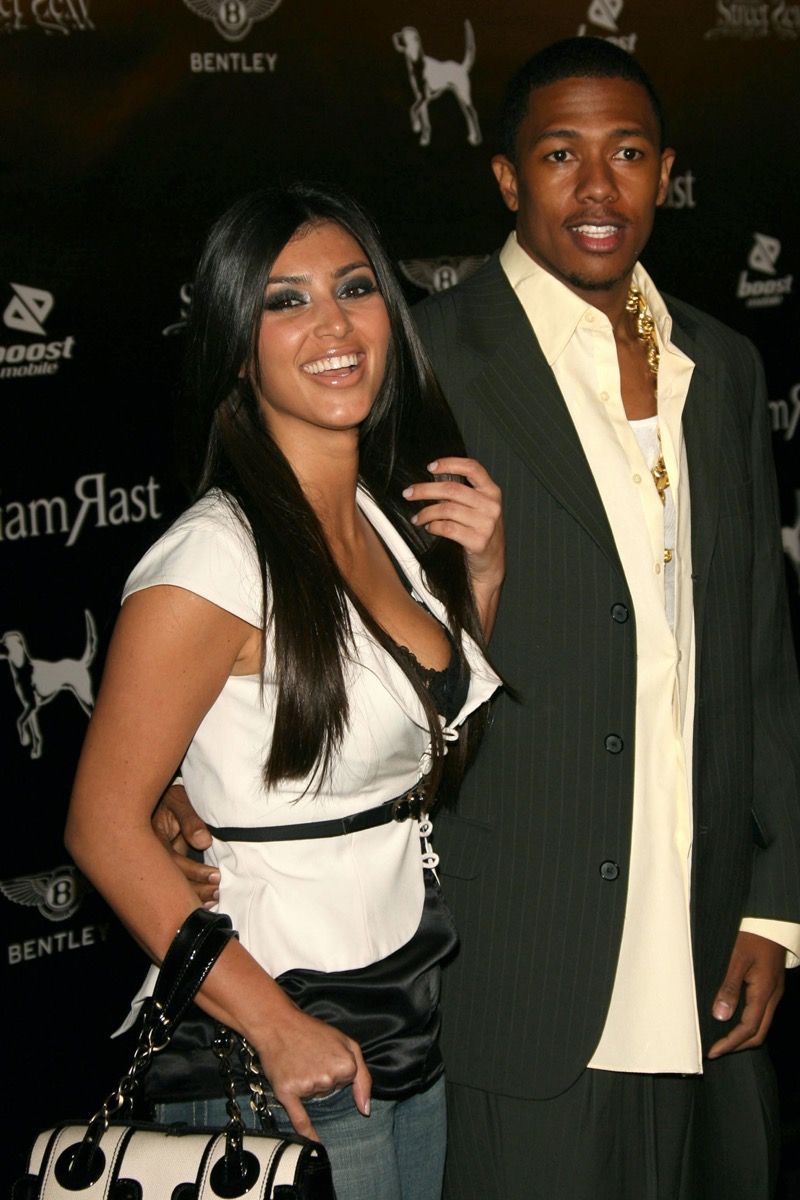 Kim Kardashian in Nick Cannon