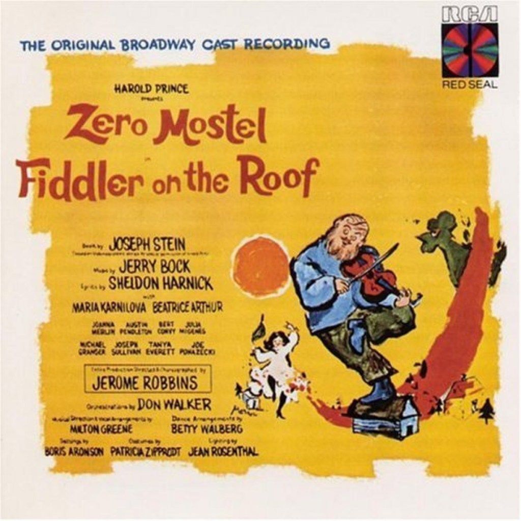 bản ghi diễn viên ban đầu của fiddler trên mái nhà
