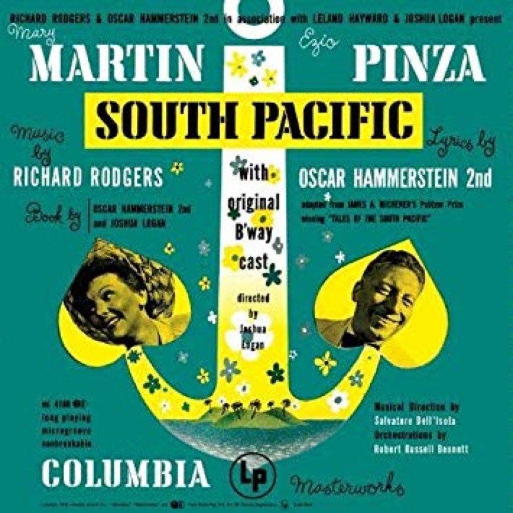registrazione del cast di Broadway del Sud Pacifico