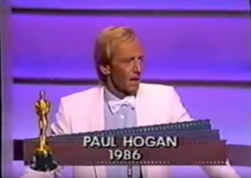 Paul Hogan Oscars Jokes