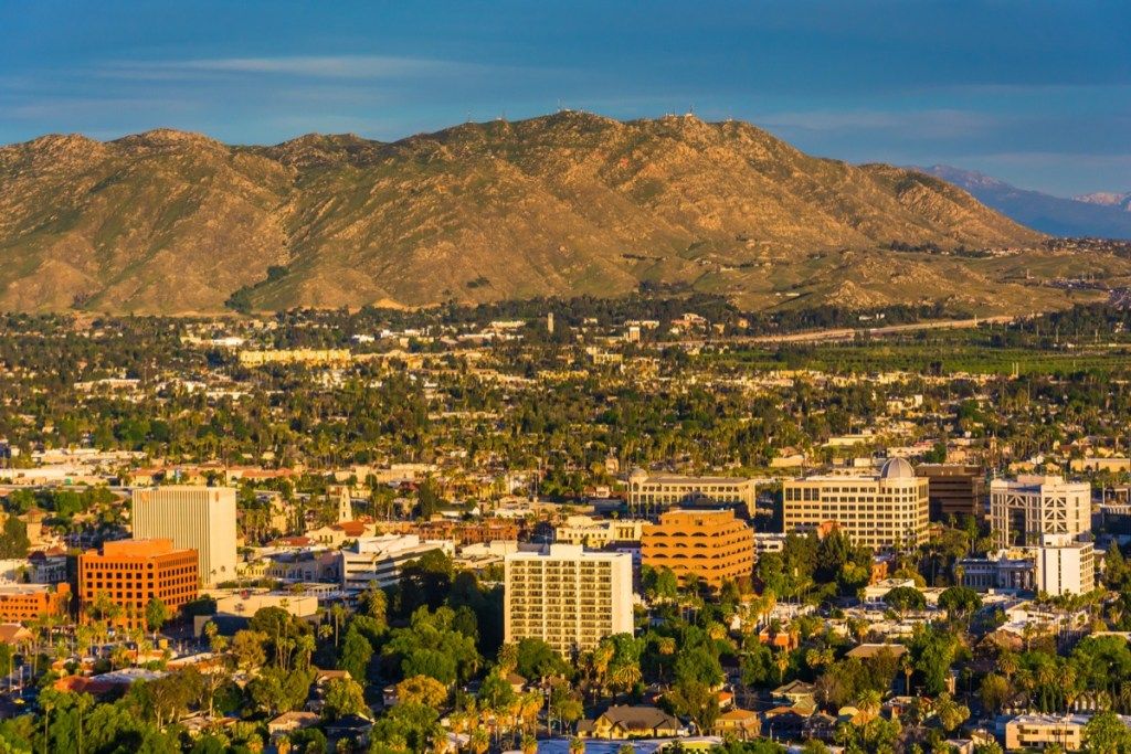 Riverside California, nombres de ciudades más comunes