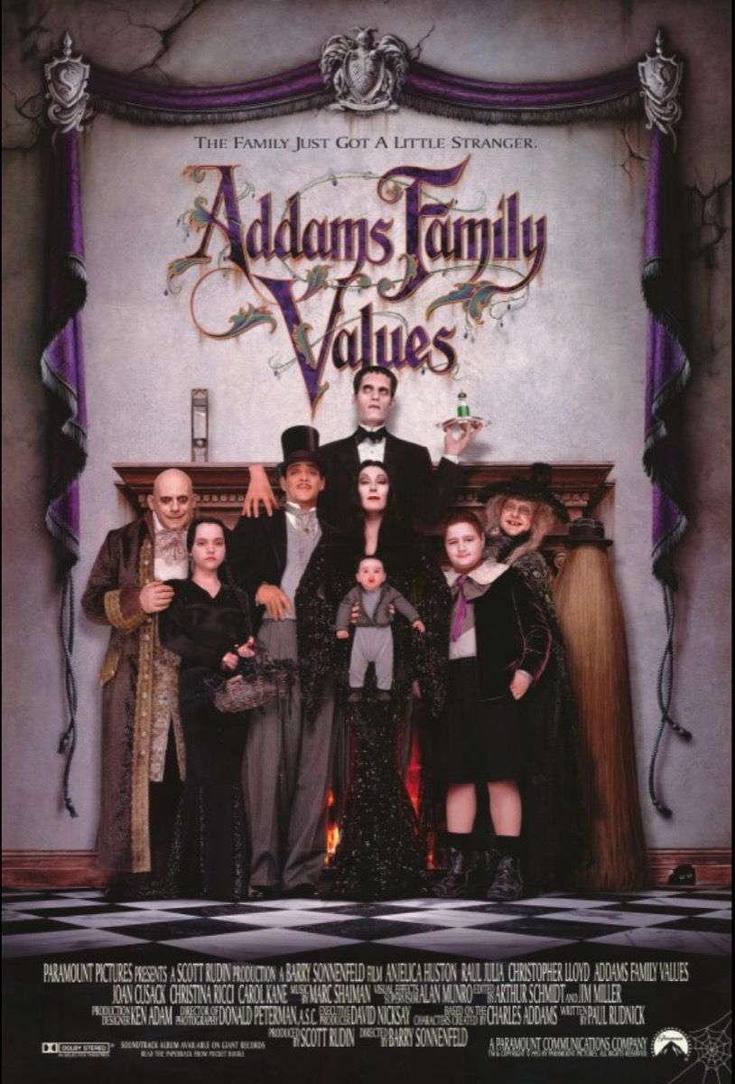 Addams Ailesi Değerleri posteri